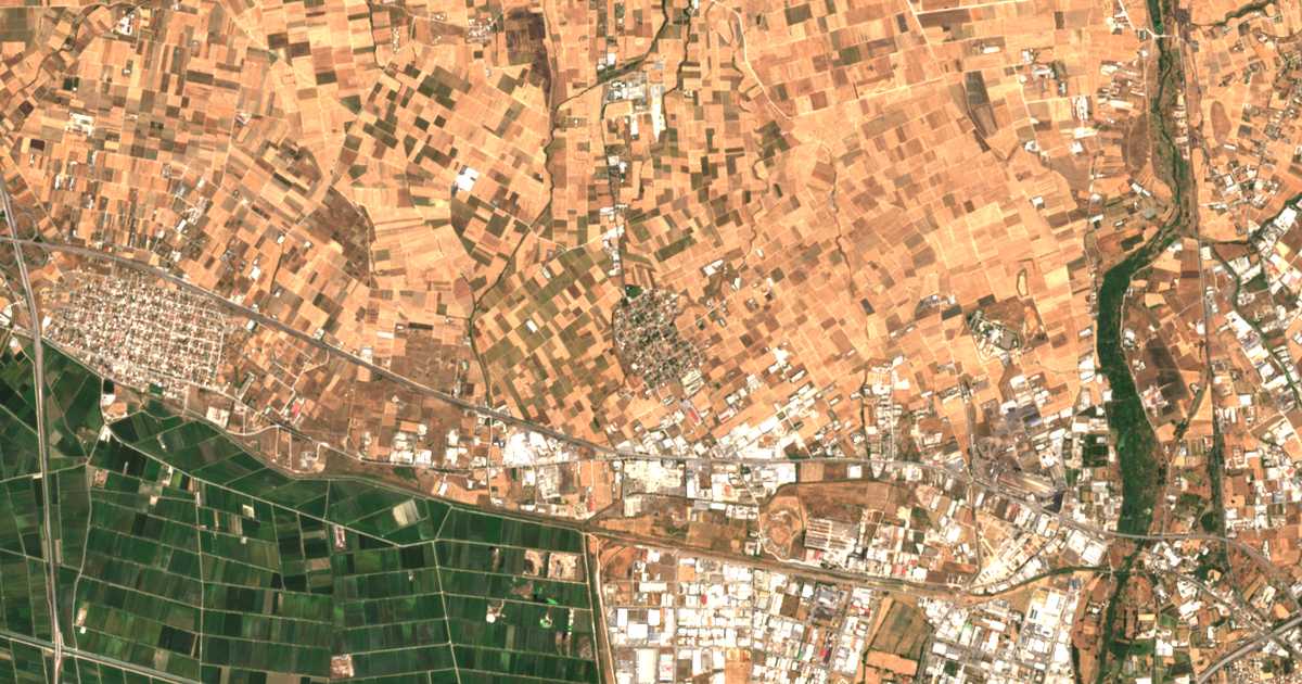 Mapa por satélite de Anchíalos