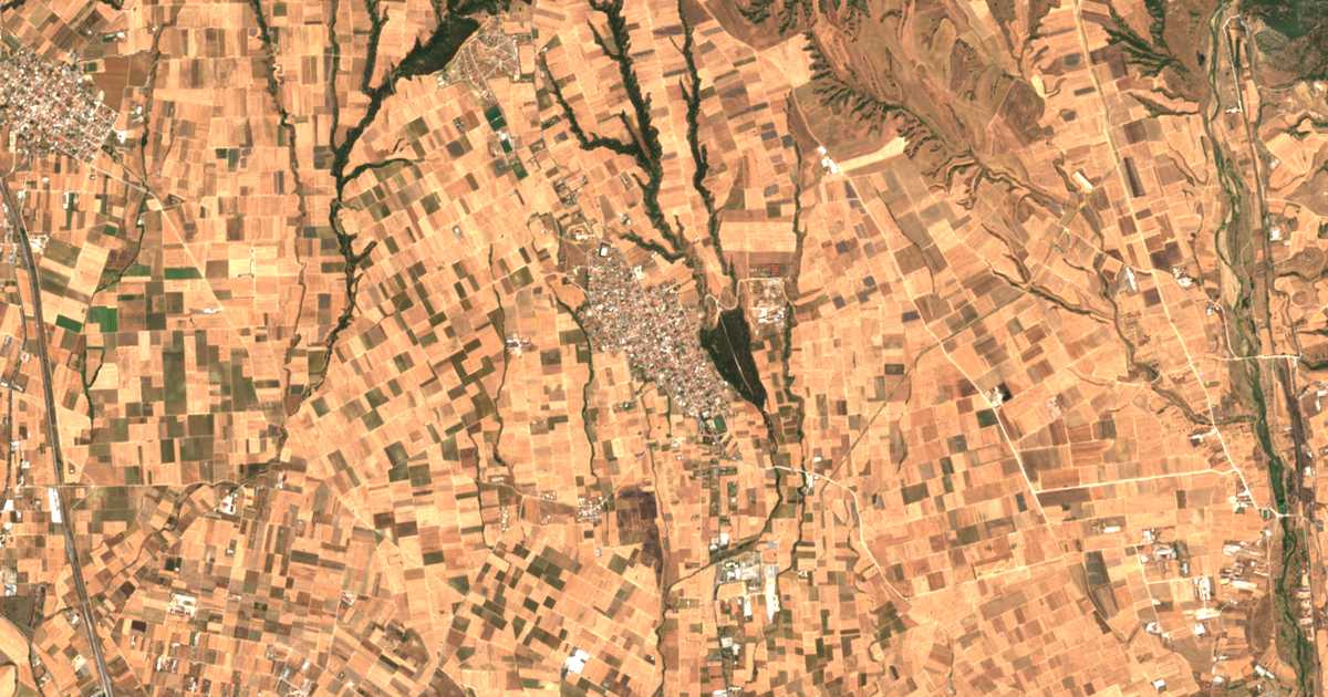 Mapa por satélite de Néa Mesimvría