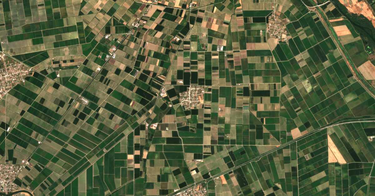 Mapa por satélite de Parthénion