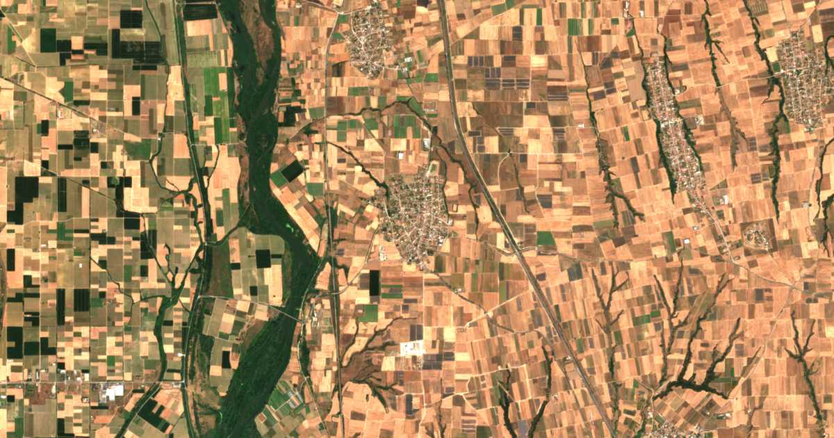 Mapa por satélite de Próchoma