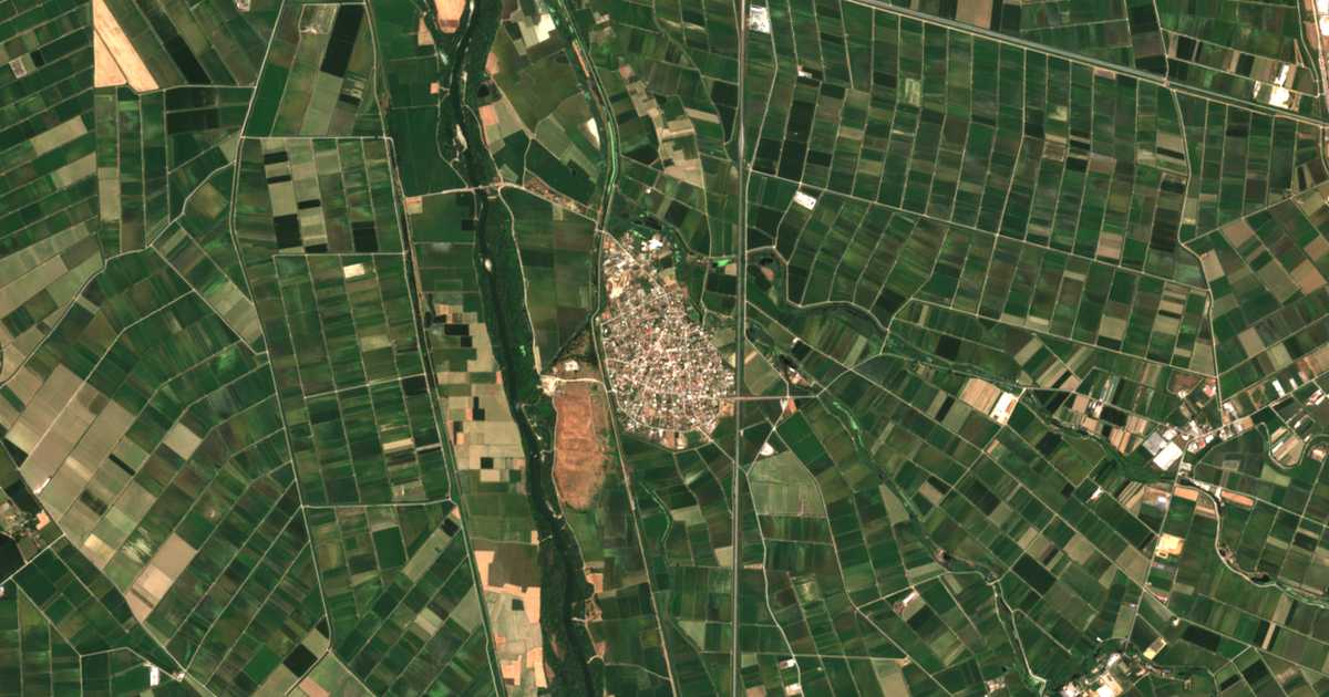 Mapa por satélite de Anatolikón