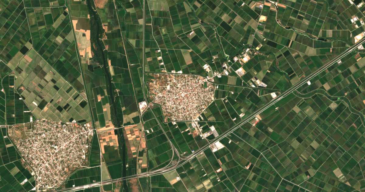 Mapa por satélite de Calestra