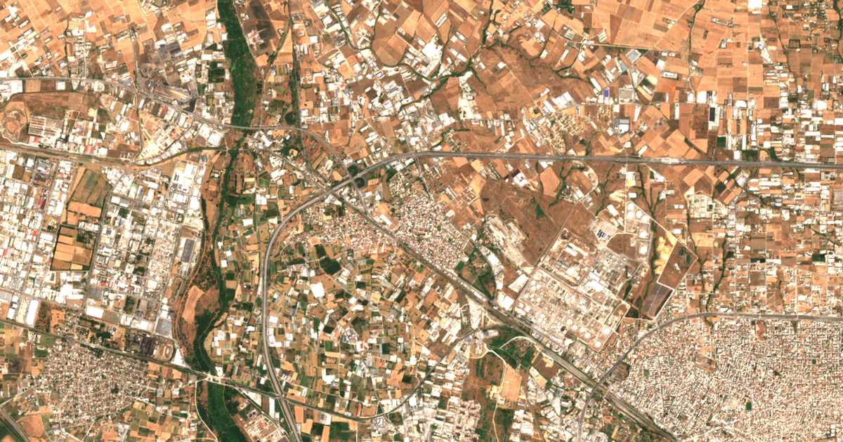 Mapa por satélite de Diavatá