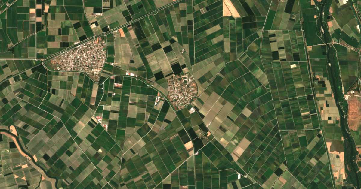 Mapa por satélite de Vrachiá