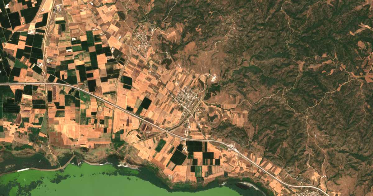 Mapa por satélite de Análipsis