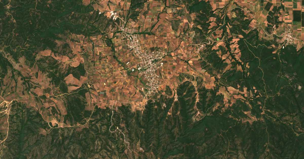 Mapa por satélite de Askós