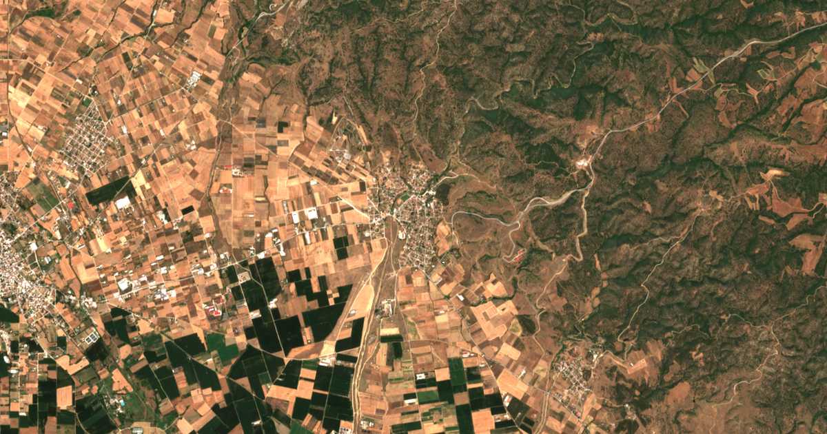 Mapa por satélite de Kolchikón