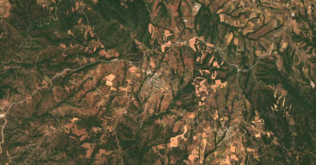 Mapa por satélite de Lofískos