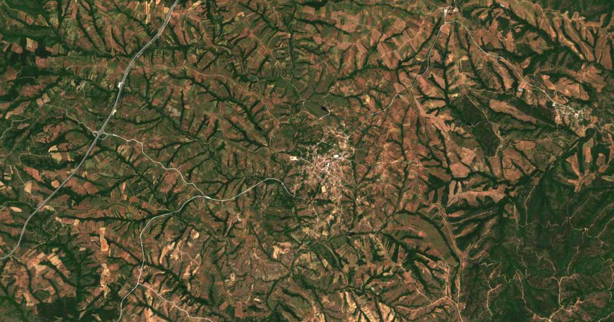 Mapa por satélite de Xylópolis