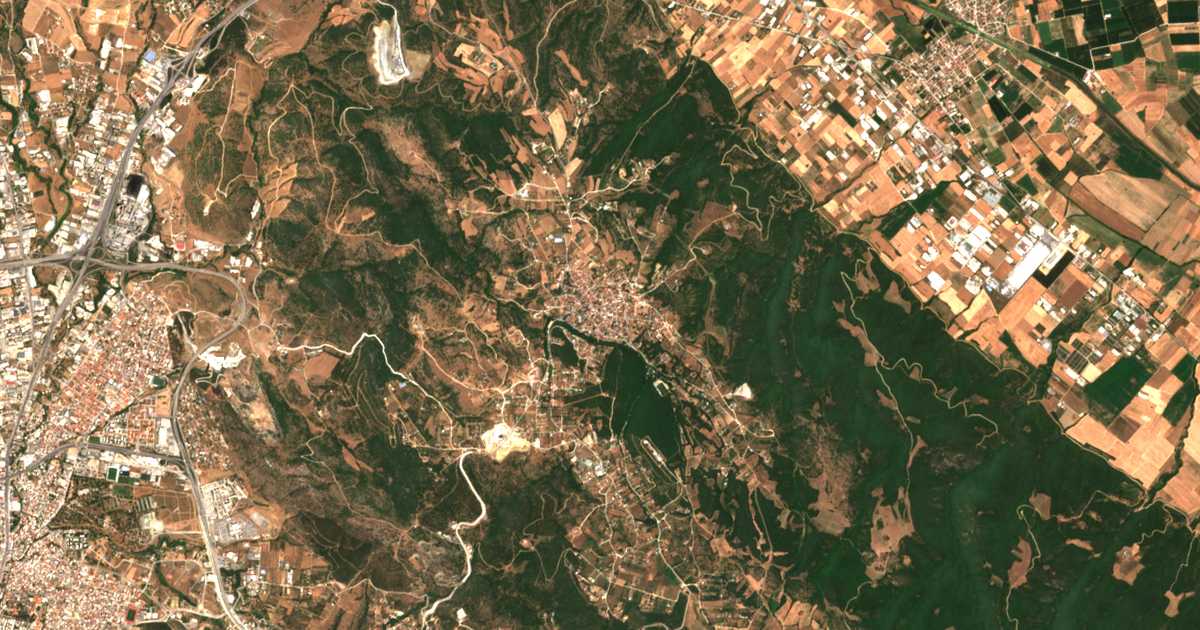 Mapa por satélite de Fílyron