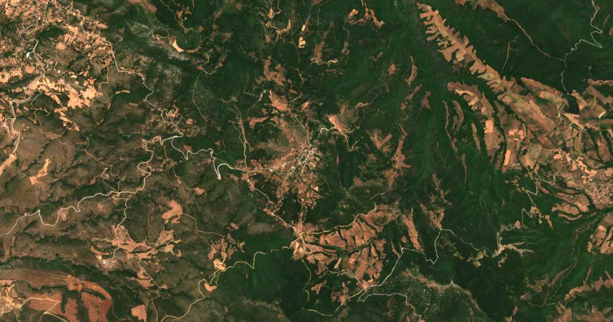 Mapa por satélite de Livádion