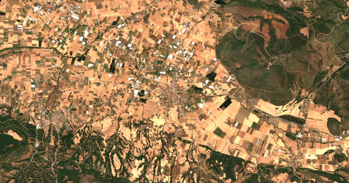 Mapa por satélite de Vasiliká