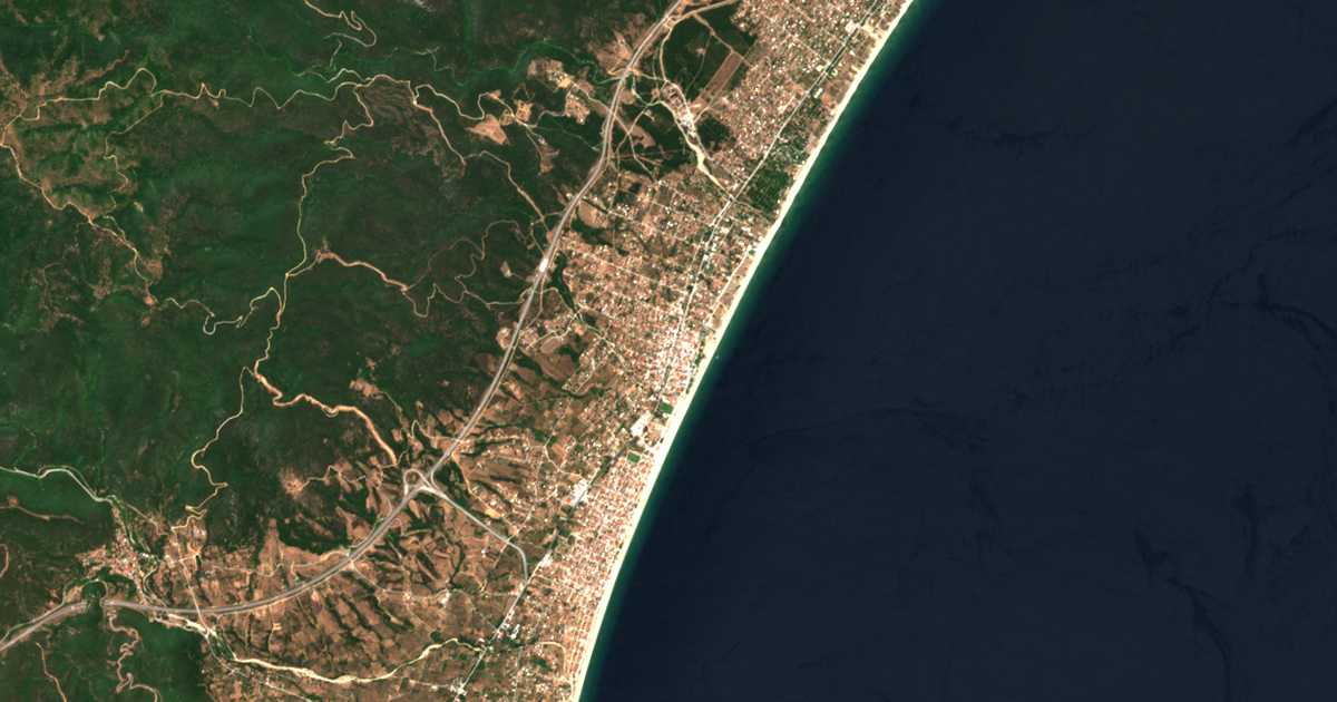 Mapa por satélite de Asproválta