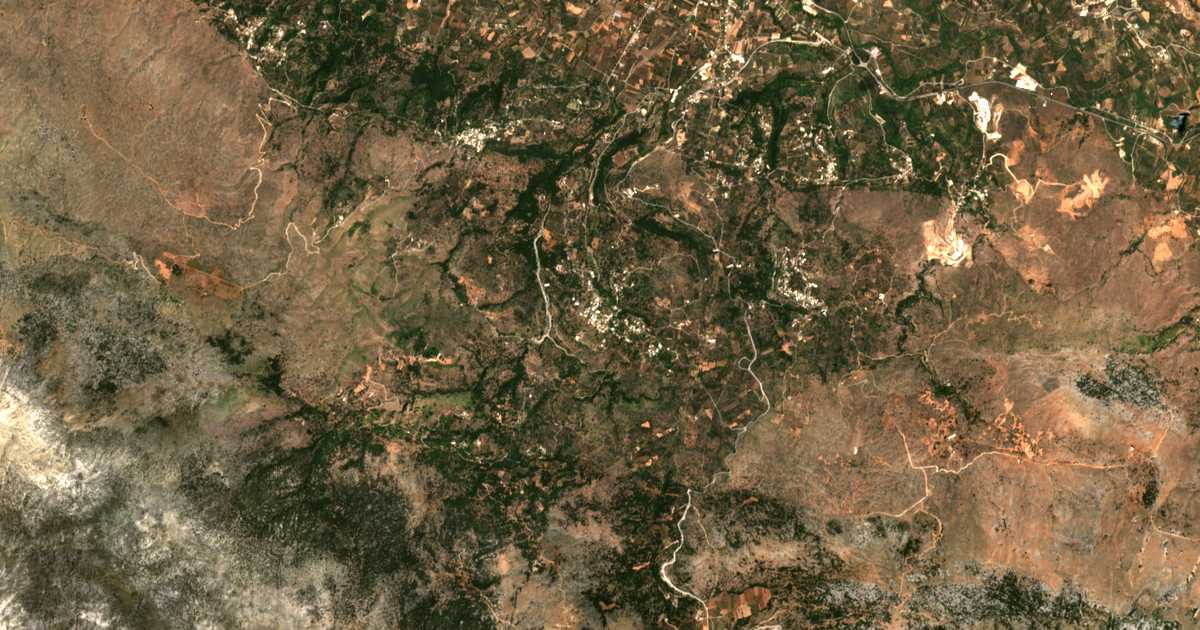 Mapa por satélite de Emprósneros