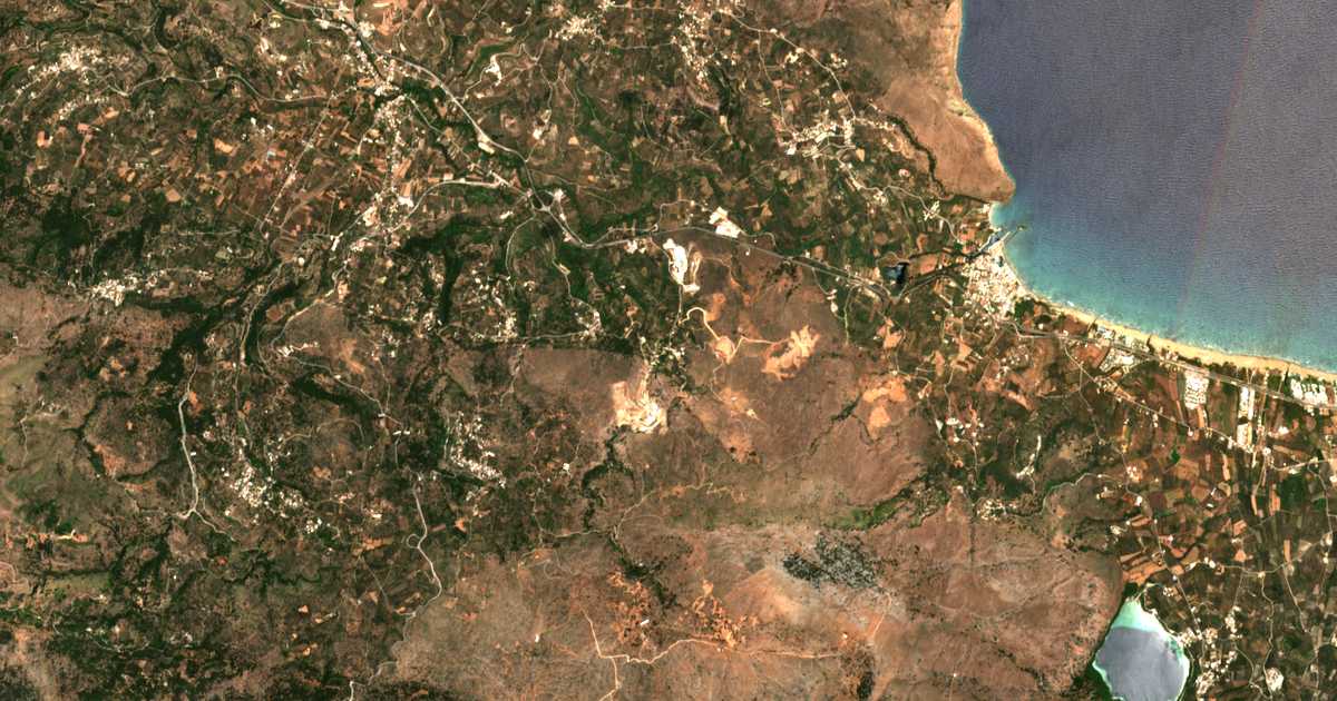 Mapa por satélite de Fonés