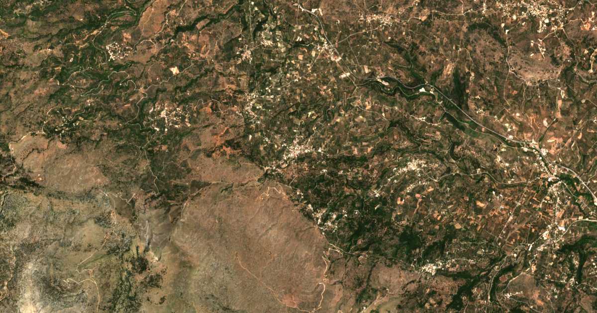 Mapa por satélite de Fres