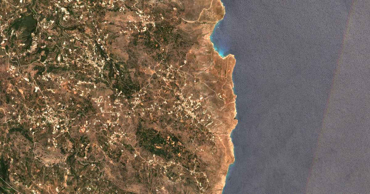 Mapa por satélite de Kefalás