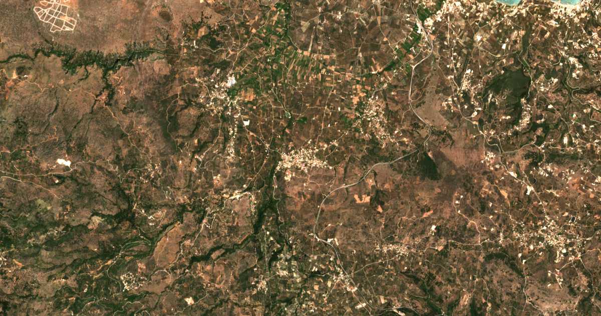 Mapa por satélite de Néon Choríon