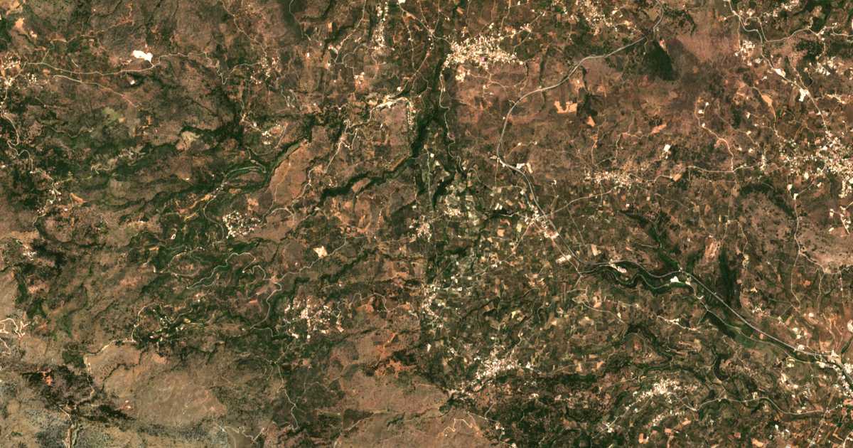 Mapa por satélite de Païdochórion