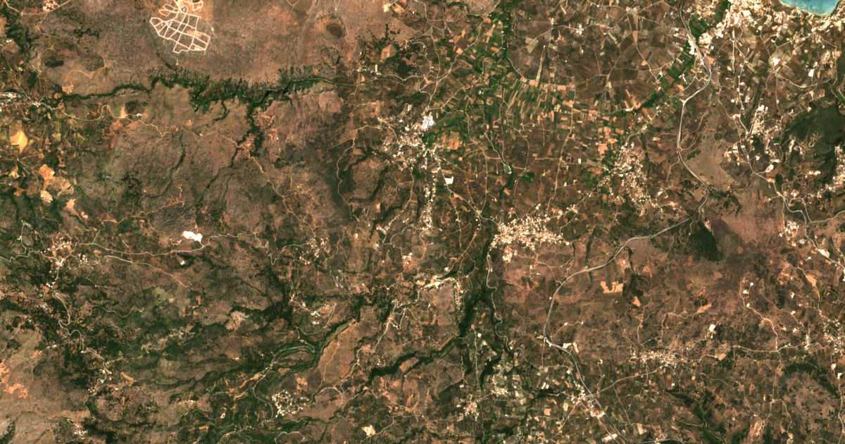 Mapa por satélite de Próvarma
