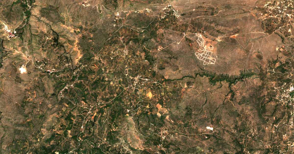 Mapa por satélite de Katochórion