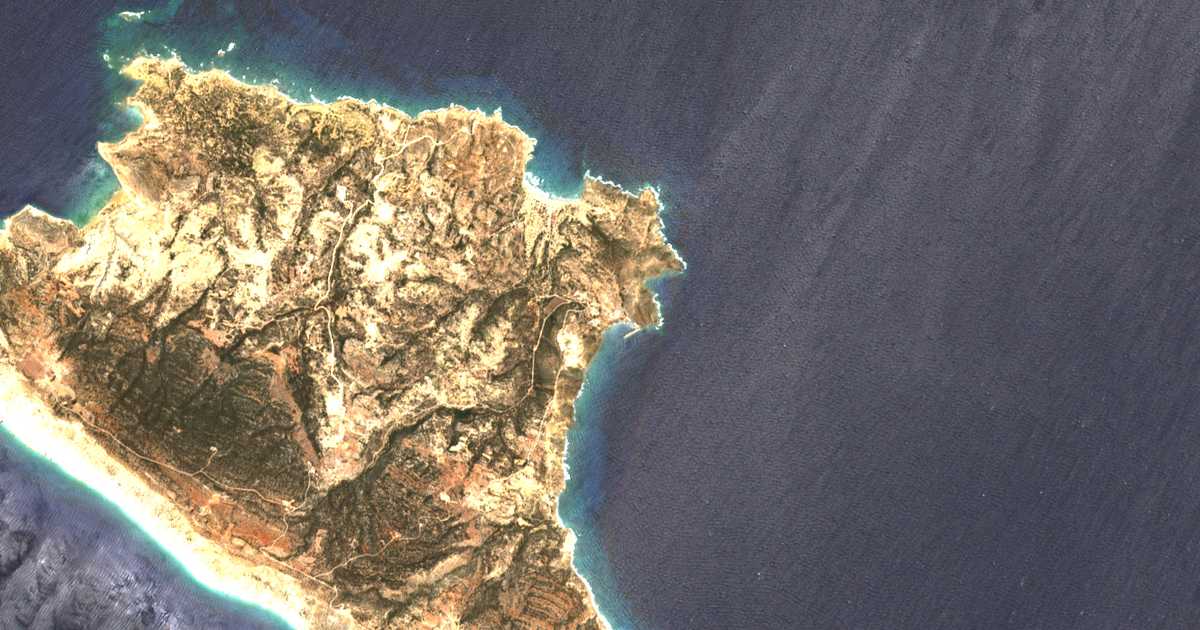 Mapa por satélite de Karavé