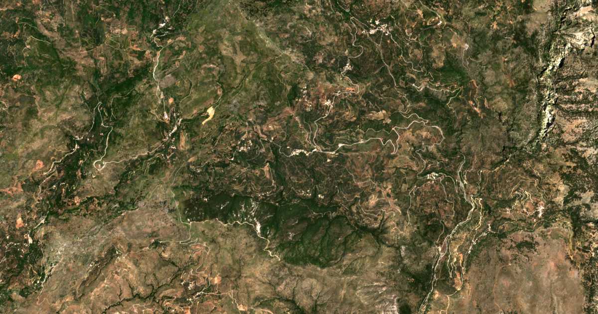 Mapa por satélite de Rodovánion