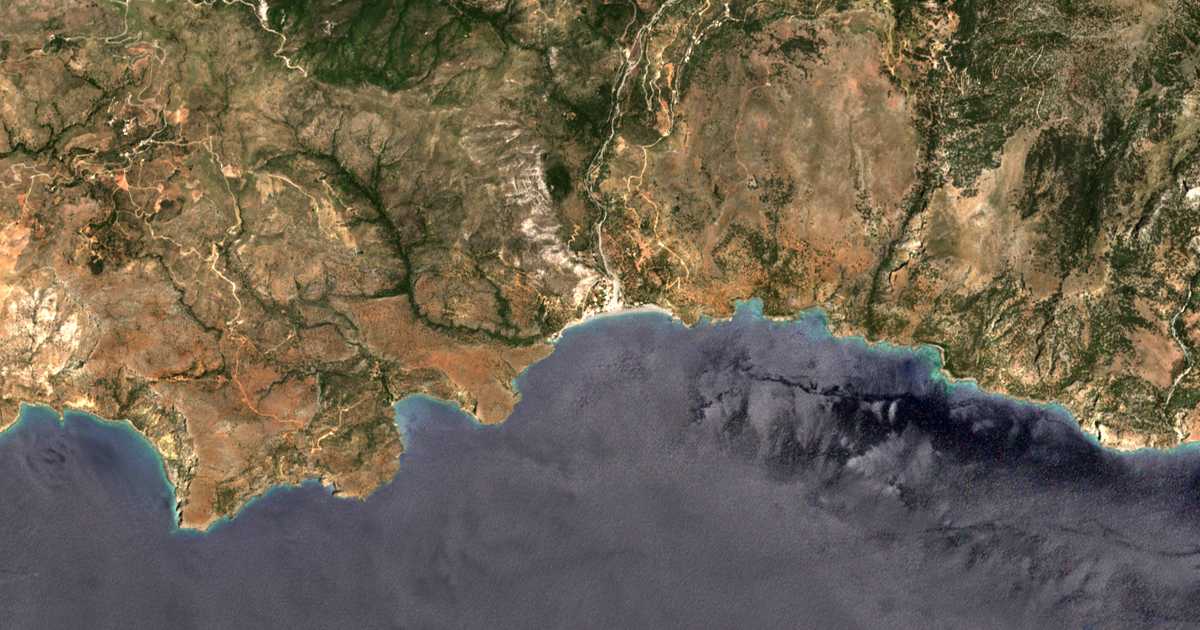 Mapa por satélite de Sugia