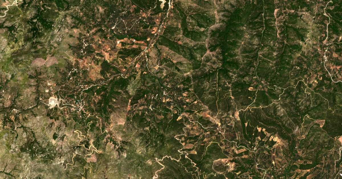 Mapa por satélite de Strovlés