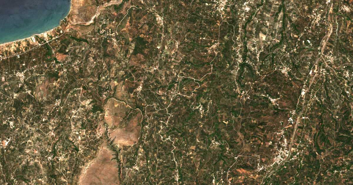 Mapa por satélite de Episkopí