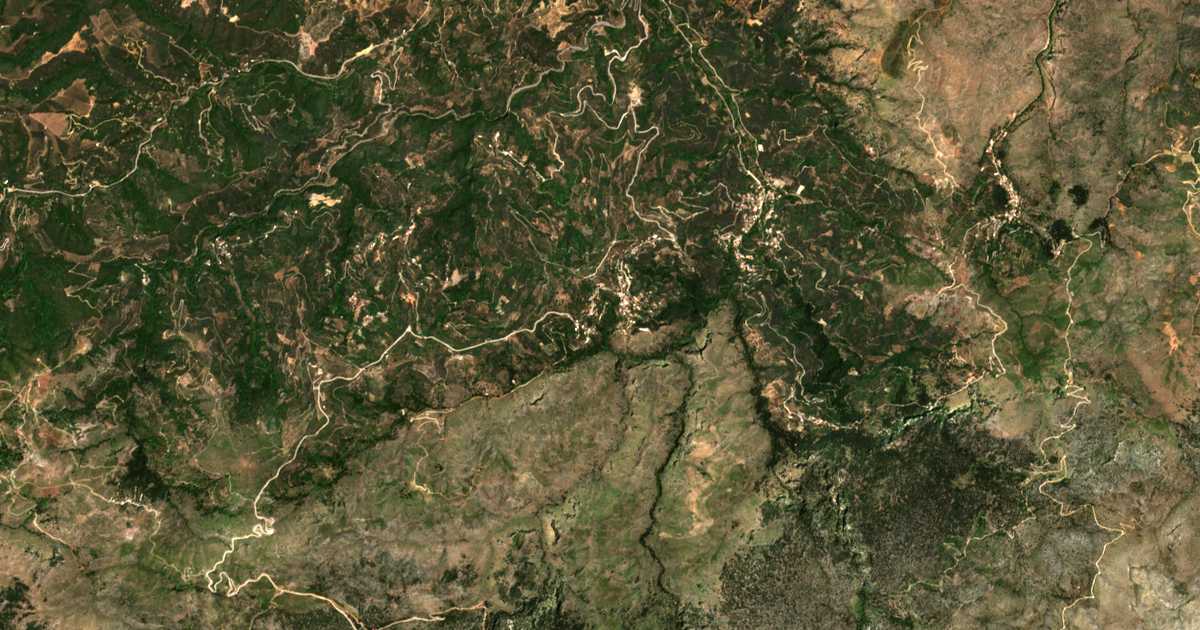 Mapa por satélite de Lákkoi