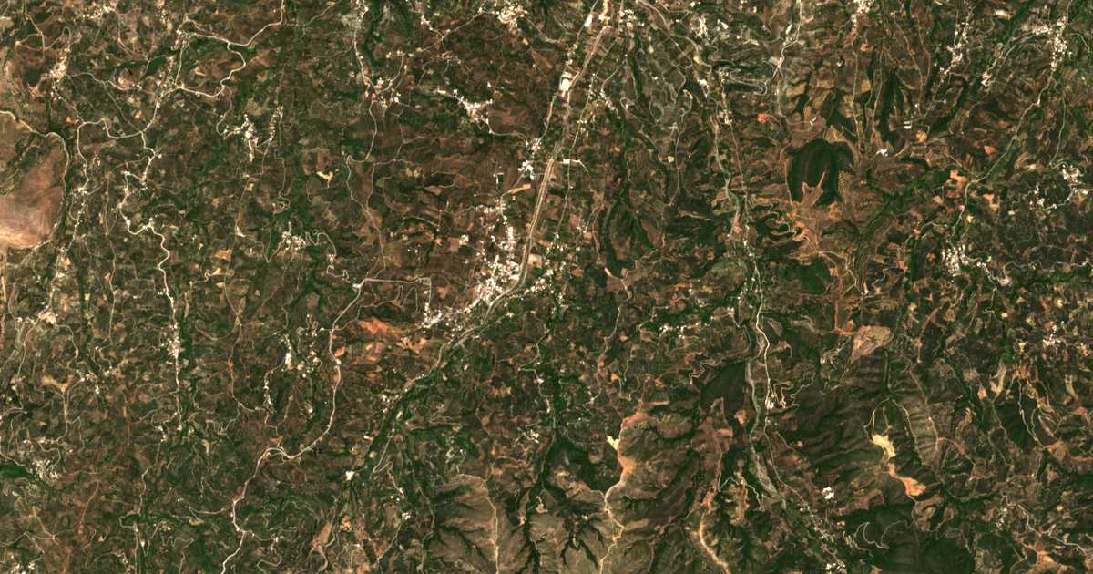 Mapa por satélite de Néon Choríon