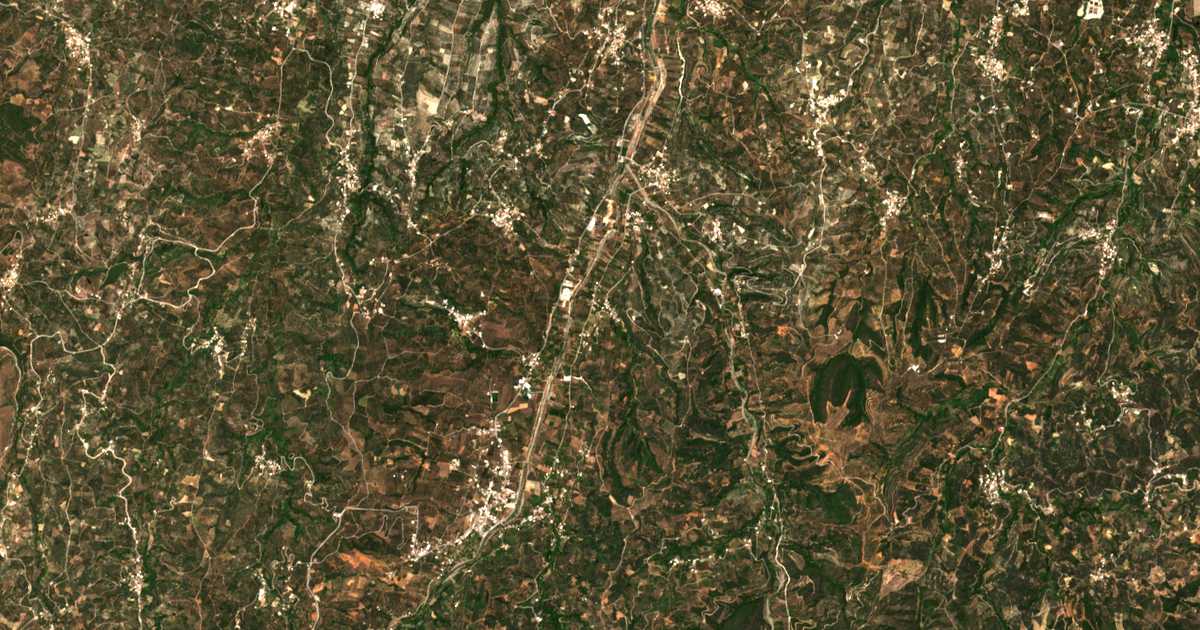 Mapa por satélite de Nerianá