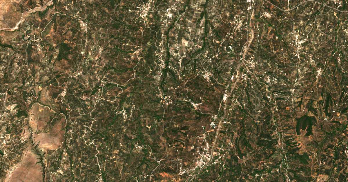 Mapa por satélite de Pontikianá