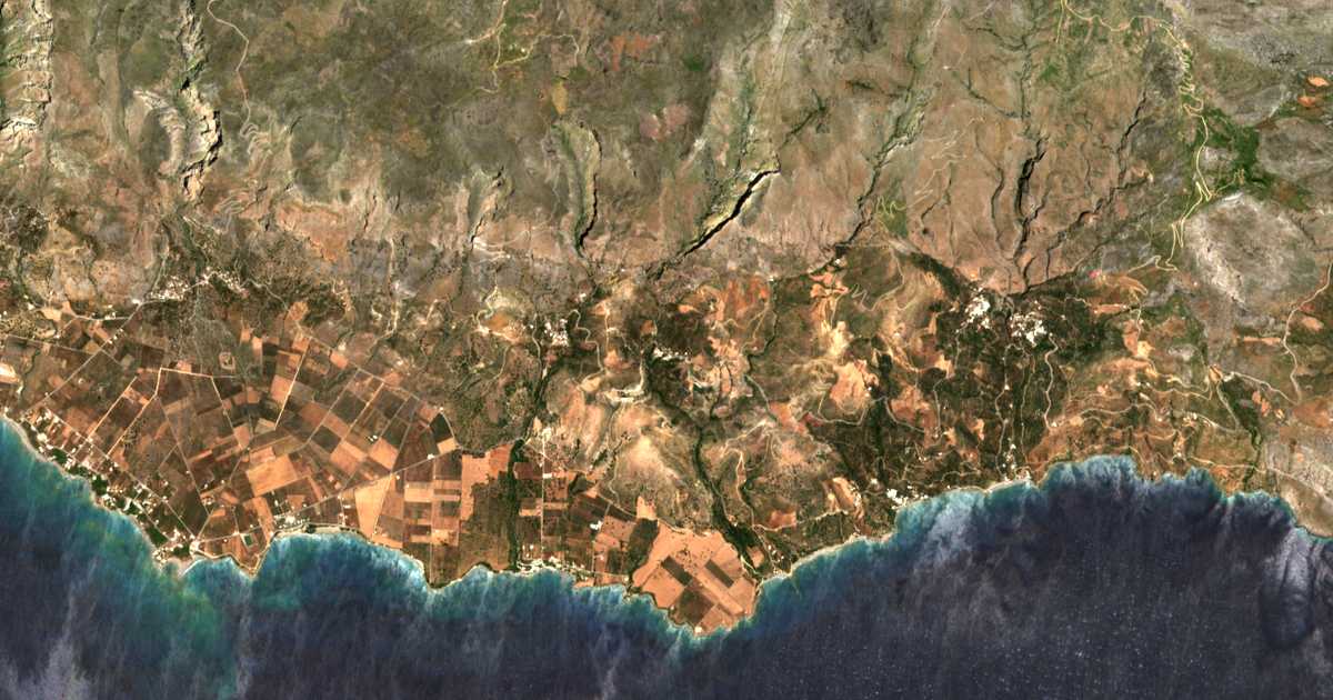 Mapa por satélite de Argoulés