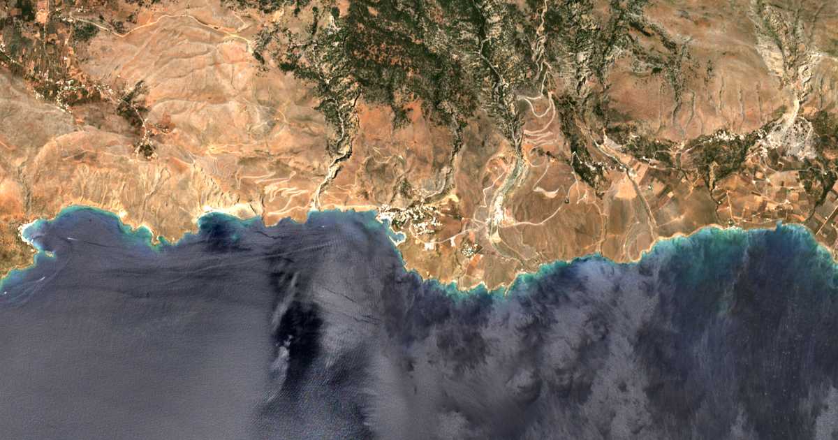 Mapa por satélite de Chóra Sfakíon