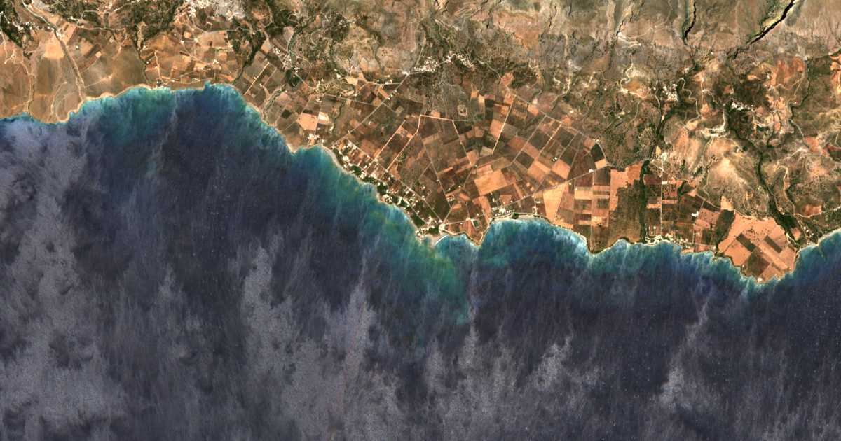 Mapa por satélite de Fragkokástello