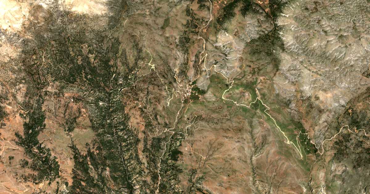 Mapa por satélite de Ímpros
