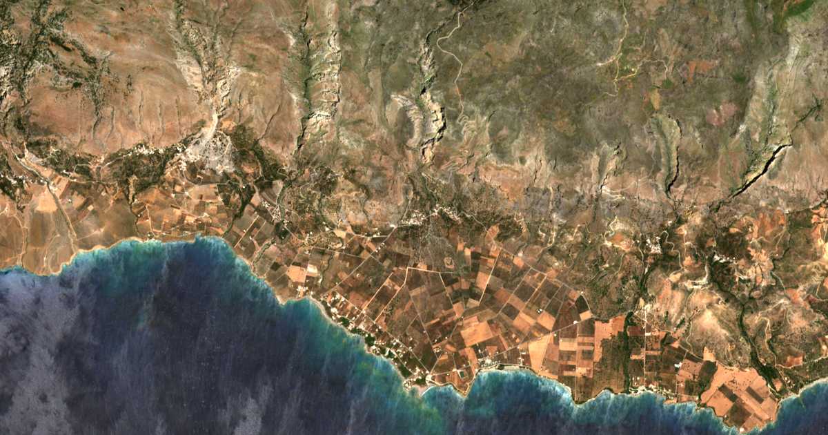 Mapa por satélite de Patsianós