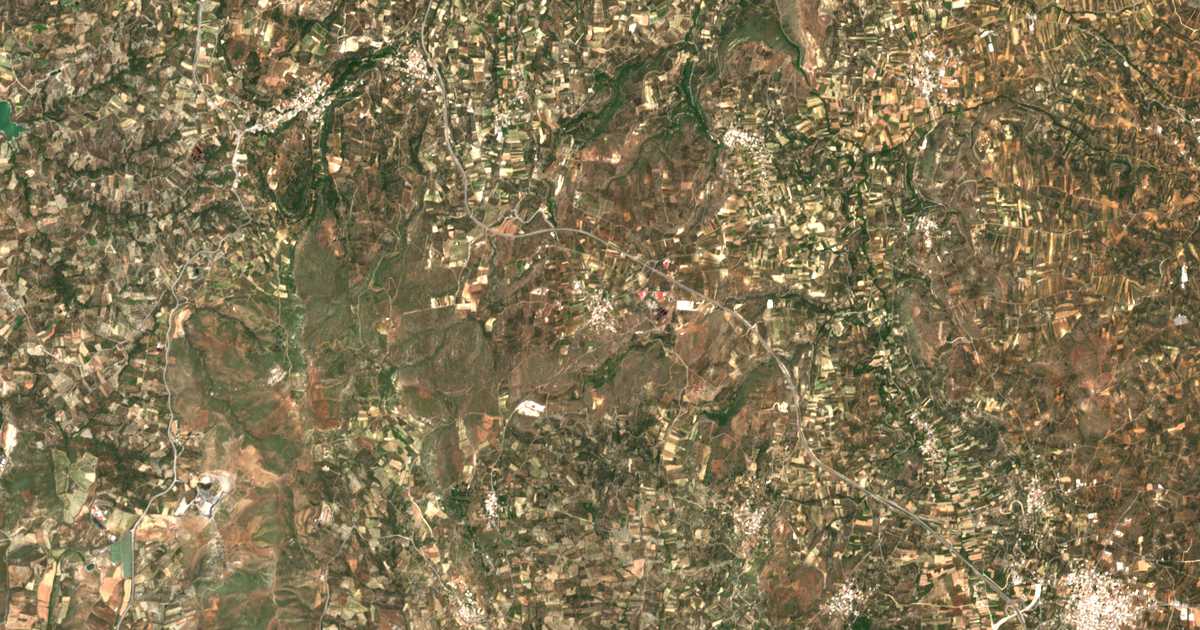 Mapa por satélite de Alágnion