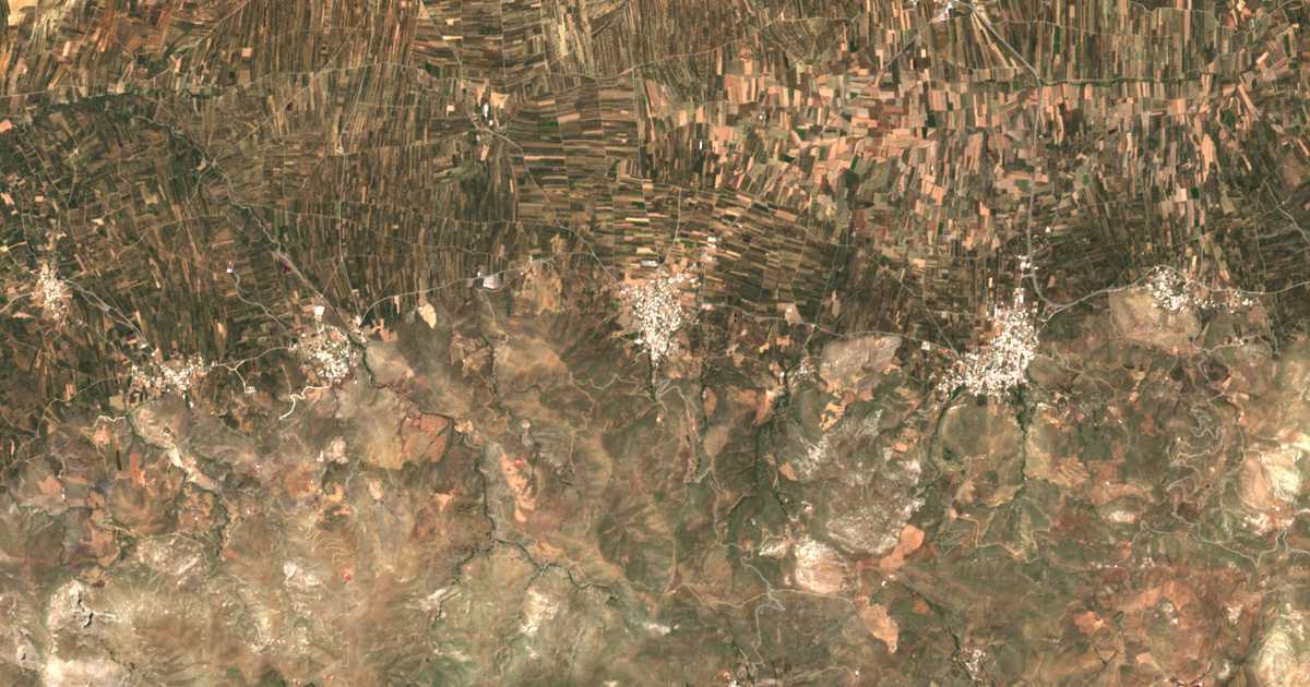 Mapa por satélite de Chárakas
