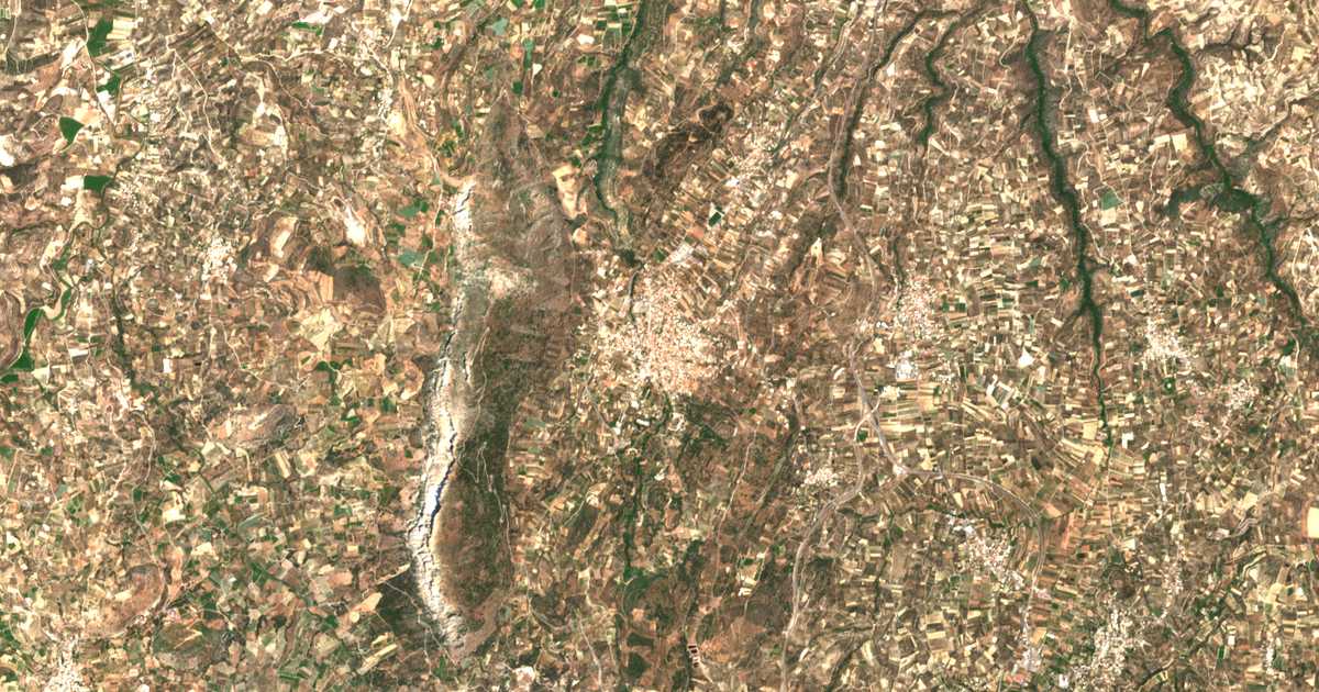 Mapa por satélite de Arjanes