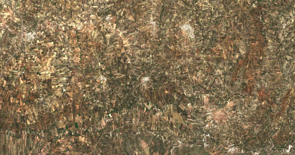 Mapa por satélite de Kalývia