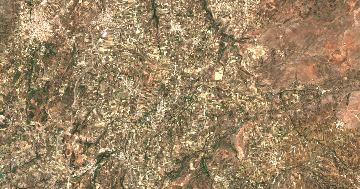 Mapa por satélite de Kelliá