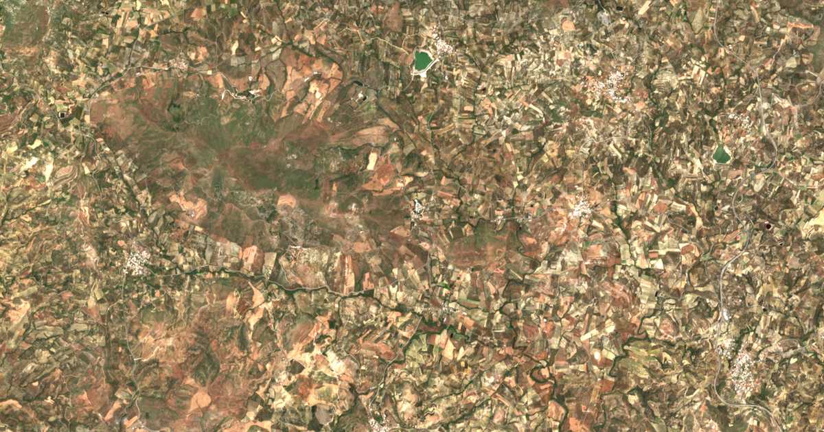 Mapa por satélite de Melidochórion