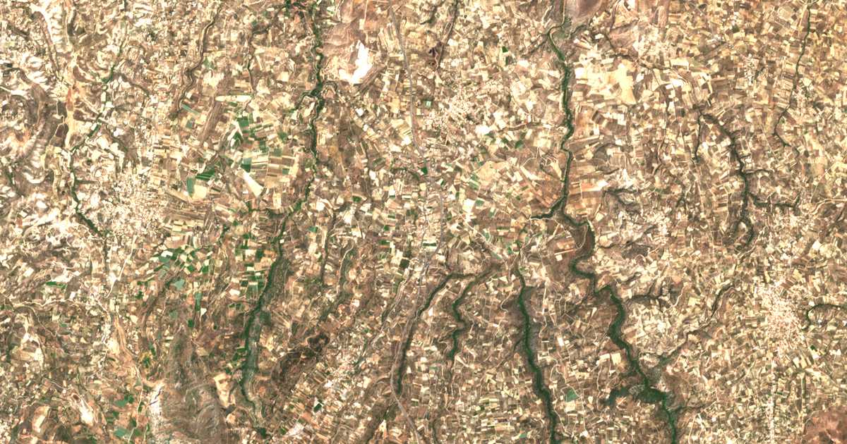 Mapa por satélite de Patsídes
