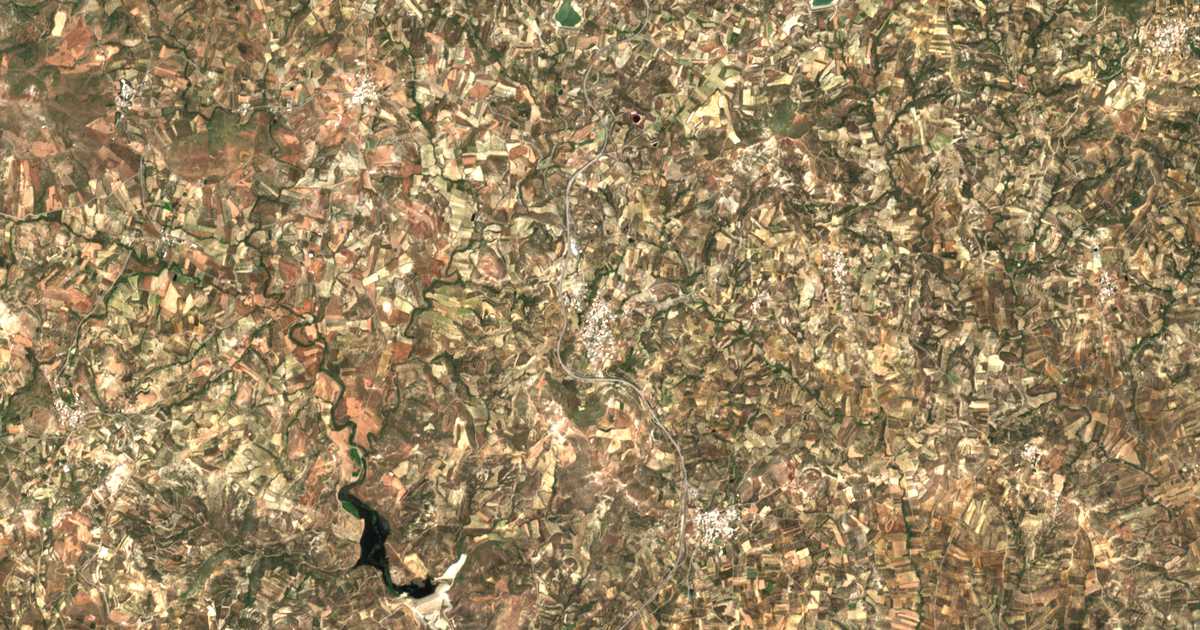 Mapa por satélite de Tefélion