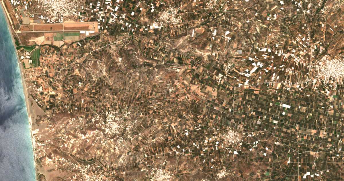 Mapa por satélite de Ágios Ioánnis