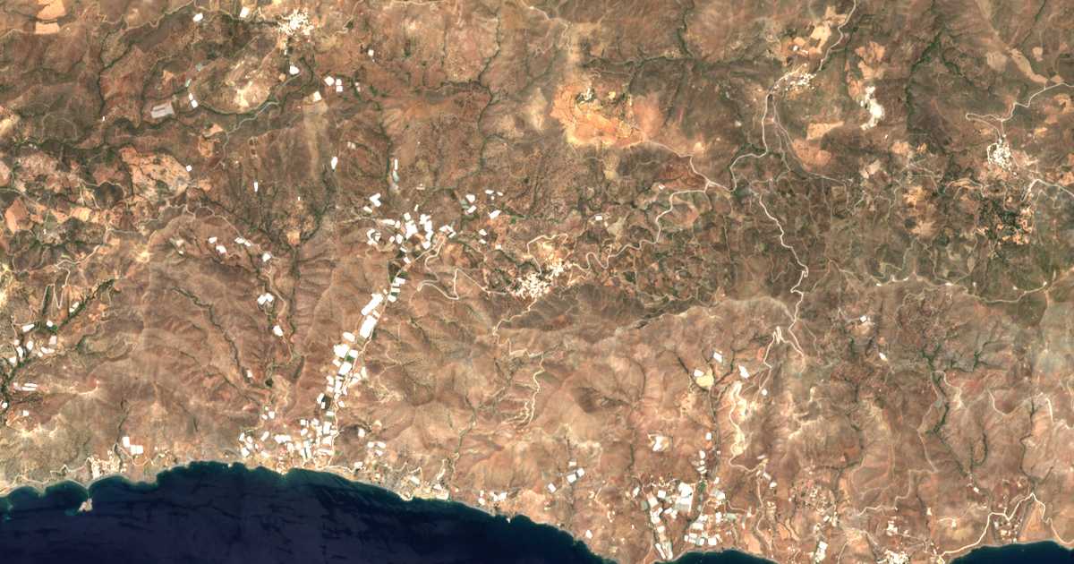 Mapa por satélite de Antiskárion