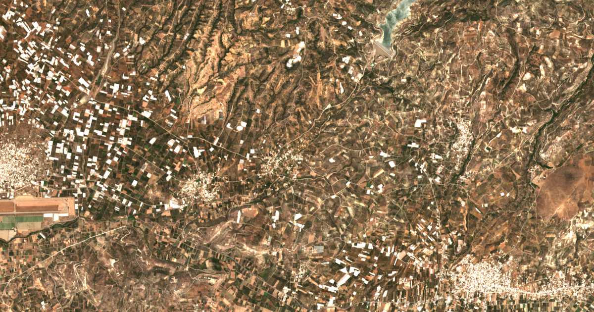 Mapa por satélite de Faneroméni